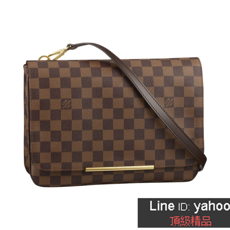 lv Hoxton-GM-DAMIER-EBENE-N41253大號斜背包