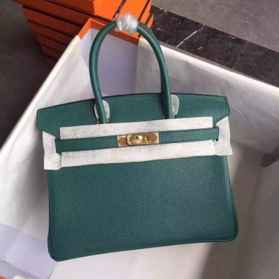  Birkin Z6孔雀綠 30.35金扣出貨、原廠Togo皮，皮質細膩柔軟