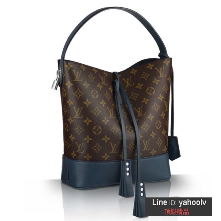 LV NN-14-Monogram-Idole-大號包包-M94591藍色