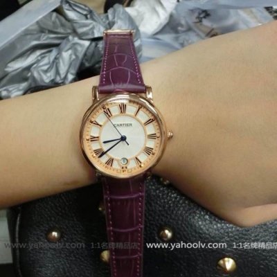 卡地亞  Cartier 暢銷款 石英女表 WM72284