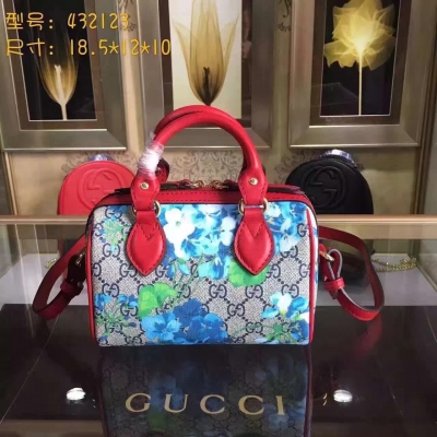 【GUCCI-古奇】十年打造專業GUCCI   市場頂級獨家控貨專/櫃品質  採用進口牛皮，原廠五金！精緻做工。獨家實物拍照品質如圖可見。 。款號：432123。尺寸：18.5*12*10