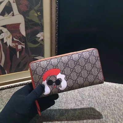 【Gucci 新款】款號：424895～人氣產品、四色貓頭與老頭出貨了原版防水料，採用頂級原版進口納帕牛皮，紋路清晰 皮質柔軟手感舒適專櫃品質、做工精細實物拍攝尺寸19.5cm*11cm*2.5cm*