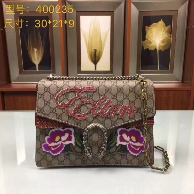 【GUCCI-古奇】十年打造專業GUCCI 市場頂級獨家控貨，專櫃品質 採用進口牛皮，原廠五金！精緻做工。