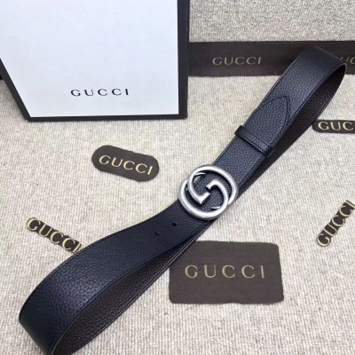 Gucci新款原單3.8cm.正品尺寸 原版走線 帶身採用進口原廠定製2017新款專用！正品開版！專營專櫃款！黑色荔枝皮-咖啡