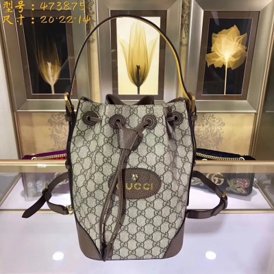 【GUCCI-古馳】十年打造專業GUCCI 市場頂級獨家控貨， 專櫃品質 採用進口牛皮，原廠五金！精緻做工。 獨家實物拍照 品質如圖可見 。款號：473875。尺寸：20*22*14