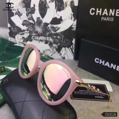 【香奈兒-CHANEL】 偏光 寶麗來鏡片，太陽鏡山茶花裝飾 物美價廉時尚！你的選擇絕對沒錯