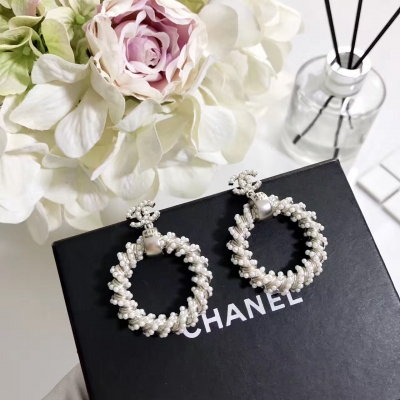 2017年走秀款Chanel 小香耳釘 正品黃銅材質！純手工出品 高級定制！