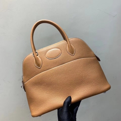 愛馬仕Hermes Bolide 31cm clemence 法國頂級tc皮 頂尖工藝 手縫蠟線