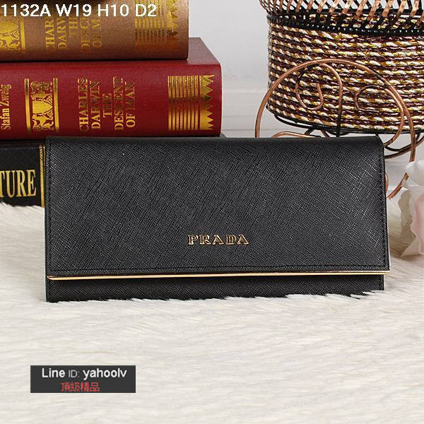 PRADA 長夾1132A 克