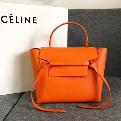 Celine Belt Bag 鯰魚包 BELT BAG 裡的Celine賽琳傳說 全新升級版本，最新穎的百搭包包，原單級別，內外全真皮！Mini 尺寸：23-14-19cm（肩帶長100cm） 小號尺寸：27-16-2