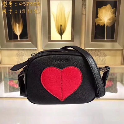 【GUCCI-古馳】十年打造專業GUCCI 市場頂級獨家控貨， 專櫃品質 採用進口牛皮，原廠五金！精緻做工。 獨家實物拍照 品質如圖可見 。款號：457223。尺寸：18*11*5