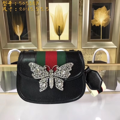 【Gucci 古馳】Gucci新款。市場頂級獨家控貨，專櫃品質 採用進口牛皮，原廠五金！精緻做工。 獨家實物拍照 品質如圖可見。型號: 505388尺寸：寬20*高15.5側寬5.5