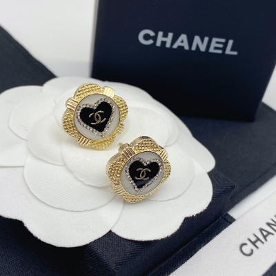 Chanel香奈兒 耳環 亮閃閃的 2021ss城堡系列秋冬高級手工坊 閉眼入