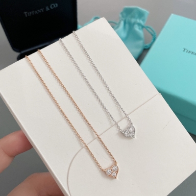 Tiffany&Co蒂芙尼 Tiffany&Co 蒂芙尼 T小小愛心項鍊 今日現貨挑選T家項鍊 2022年s夏季新品 高級定制 獨特設計 巨好看 愛了愛了